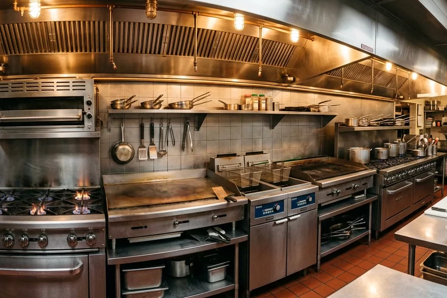 Fabricación de equipos para cocina industrial