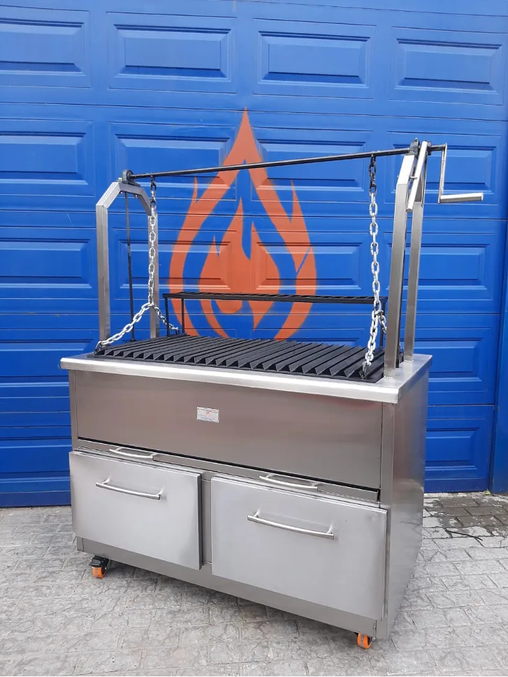 Parrilla al carbón