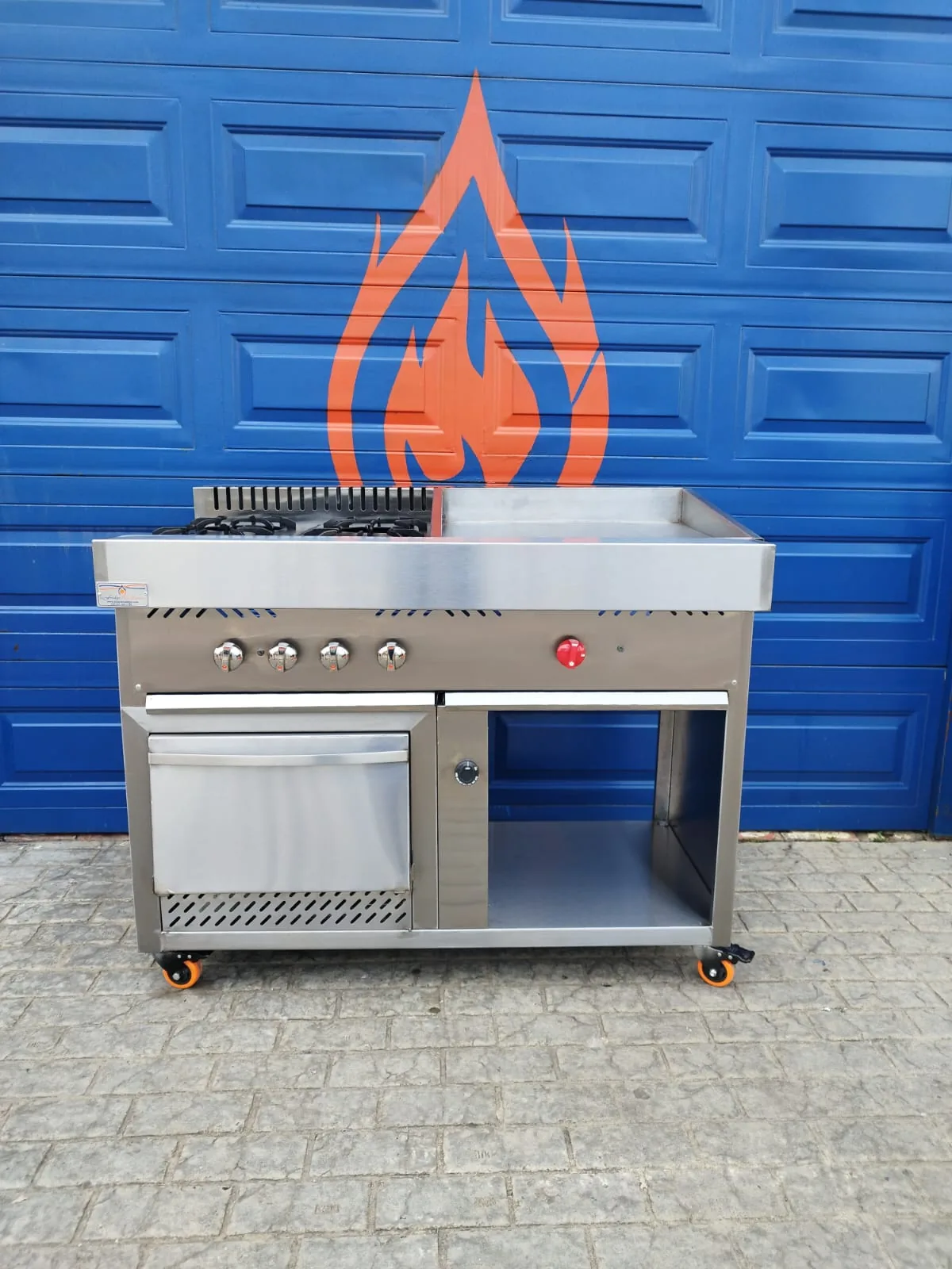 Estufa plancha y horno - miniatura 4