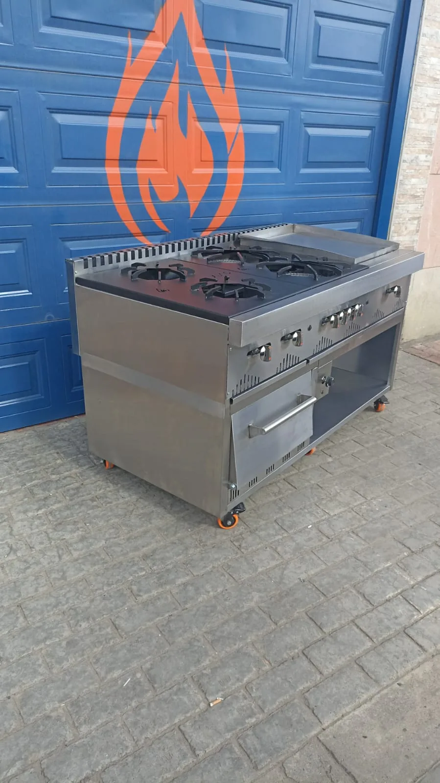 Estufa G, plancha y horno
