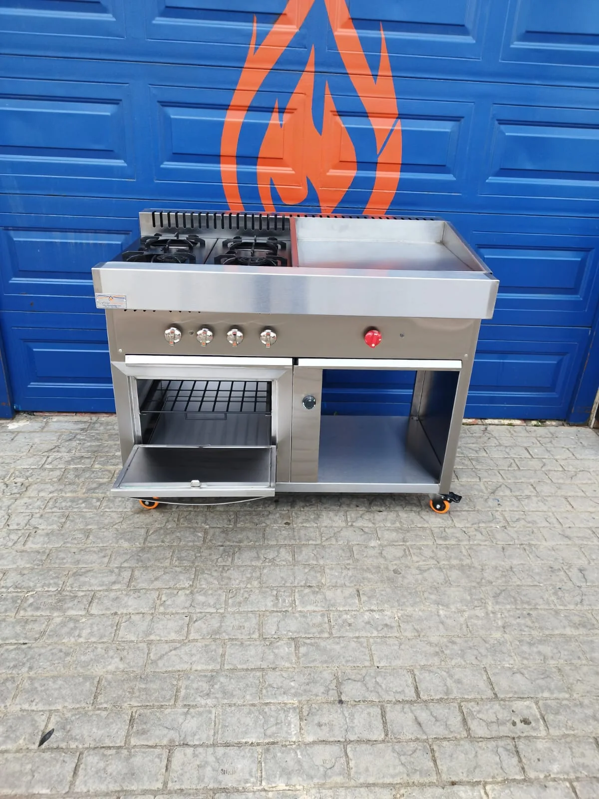 Estufa plancha y horno - miniatura 3
