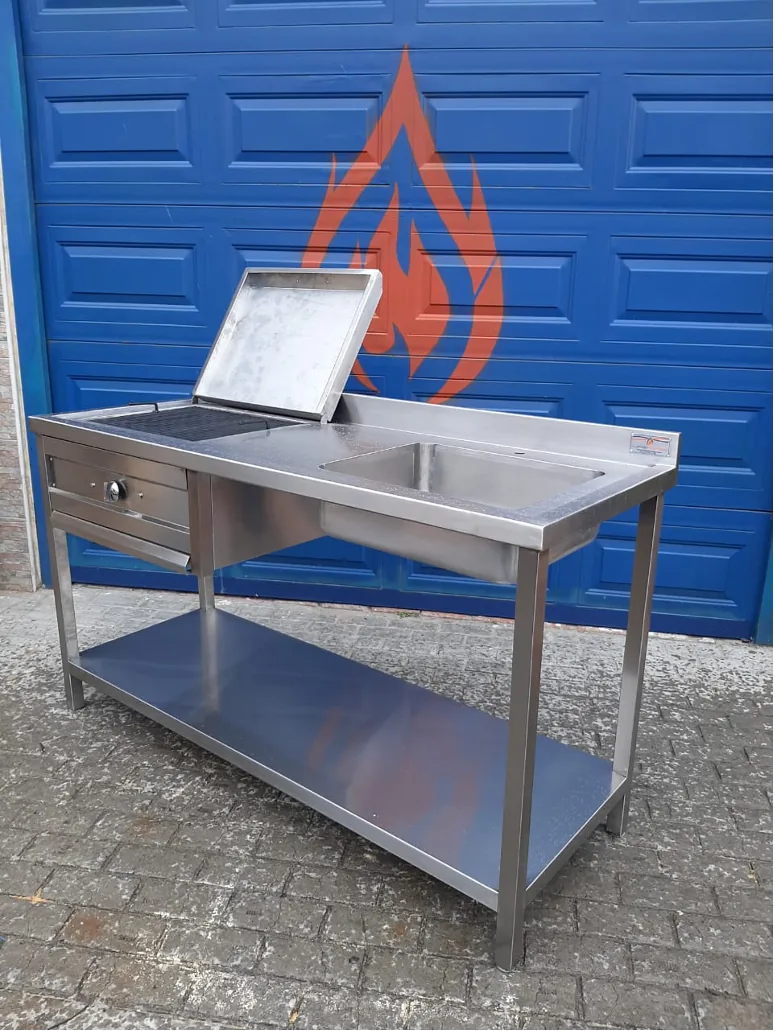 BBQ con poceta - miniatura 1