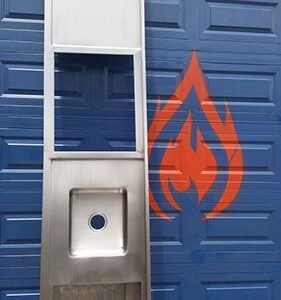 CUBIERTA CON POCETA Y LAVADERO